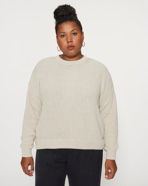 Berta Knitted Jumper Natural