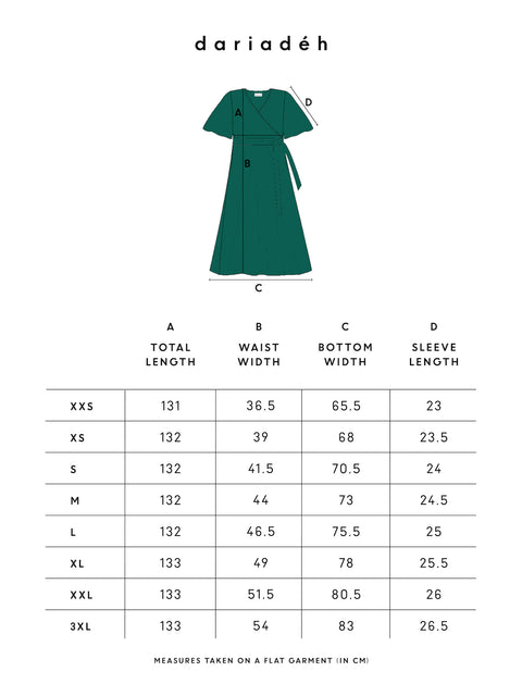 Jaqi Wrap Dress Emerald