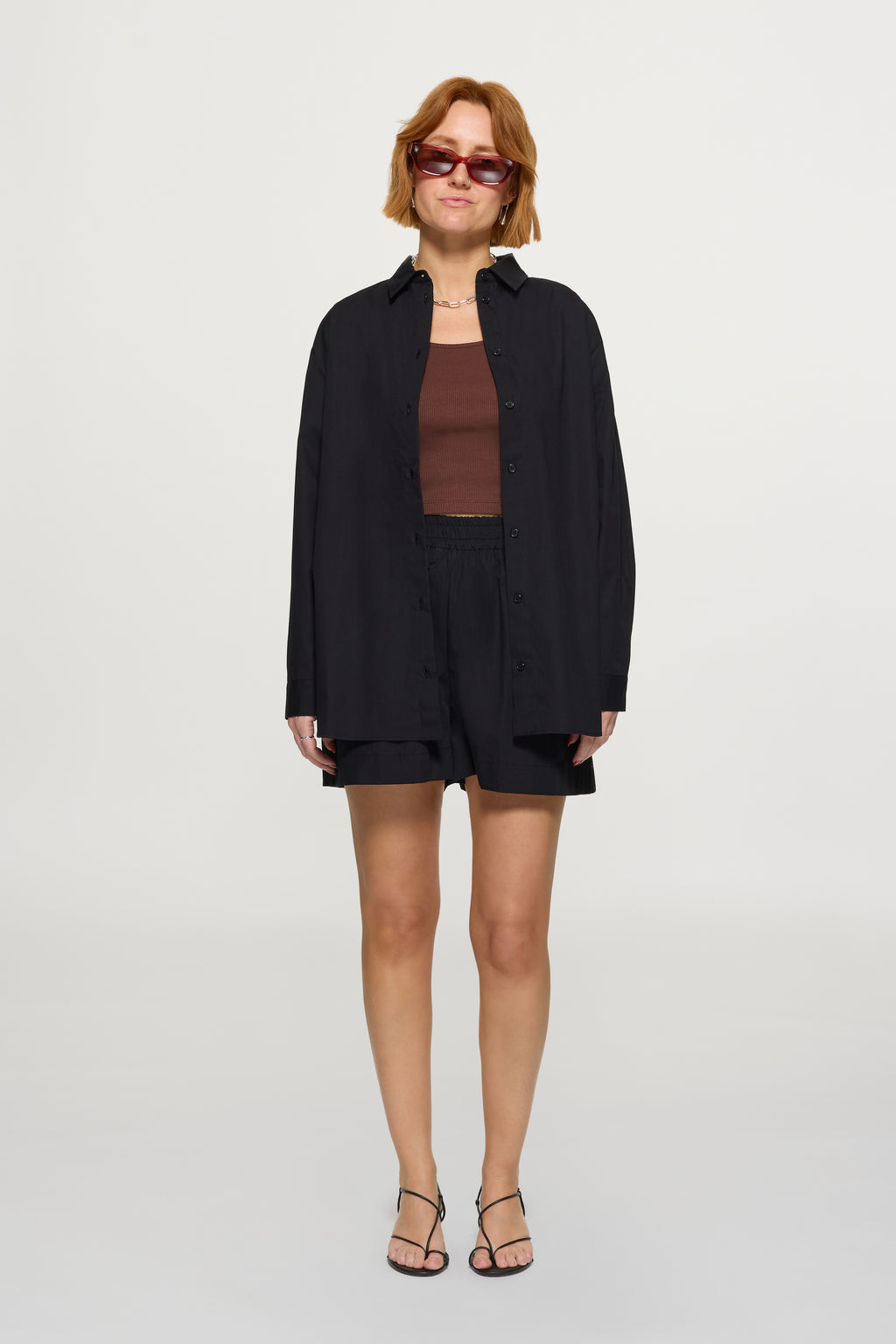 Jane Organic Cotton Shirt Black