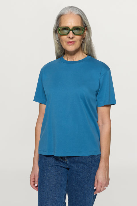 Basic Heavyweight T-Shirt Vintage Blue