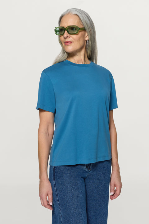 Basic Heavyweight T-Shirt Vintage Blue