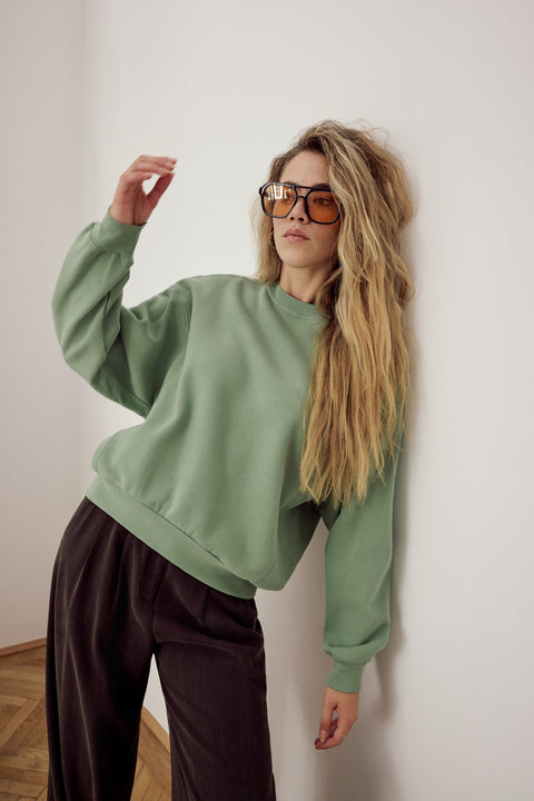 Otto Sweatshirt Sage Green