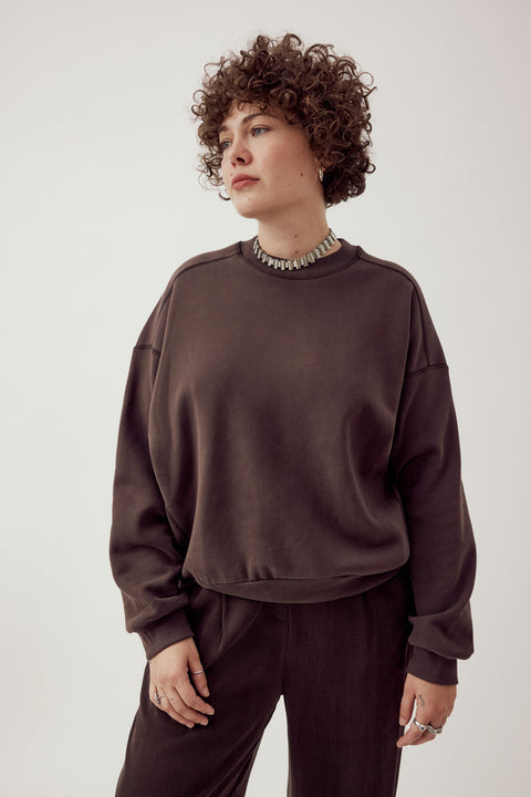 Otto Sweatshirt Espresso