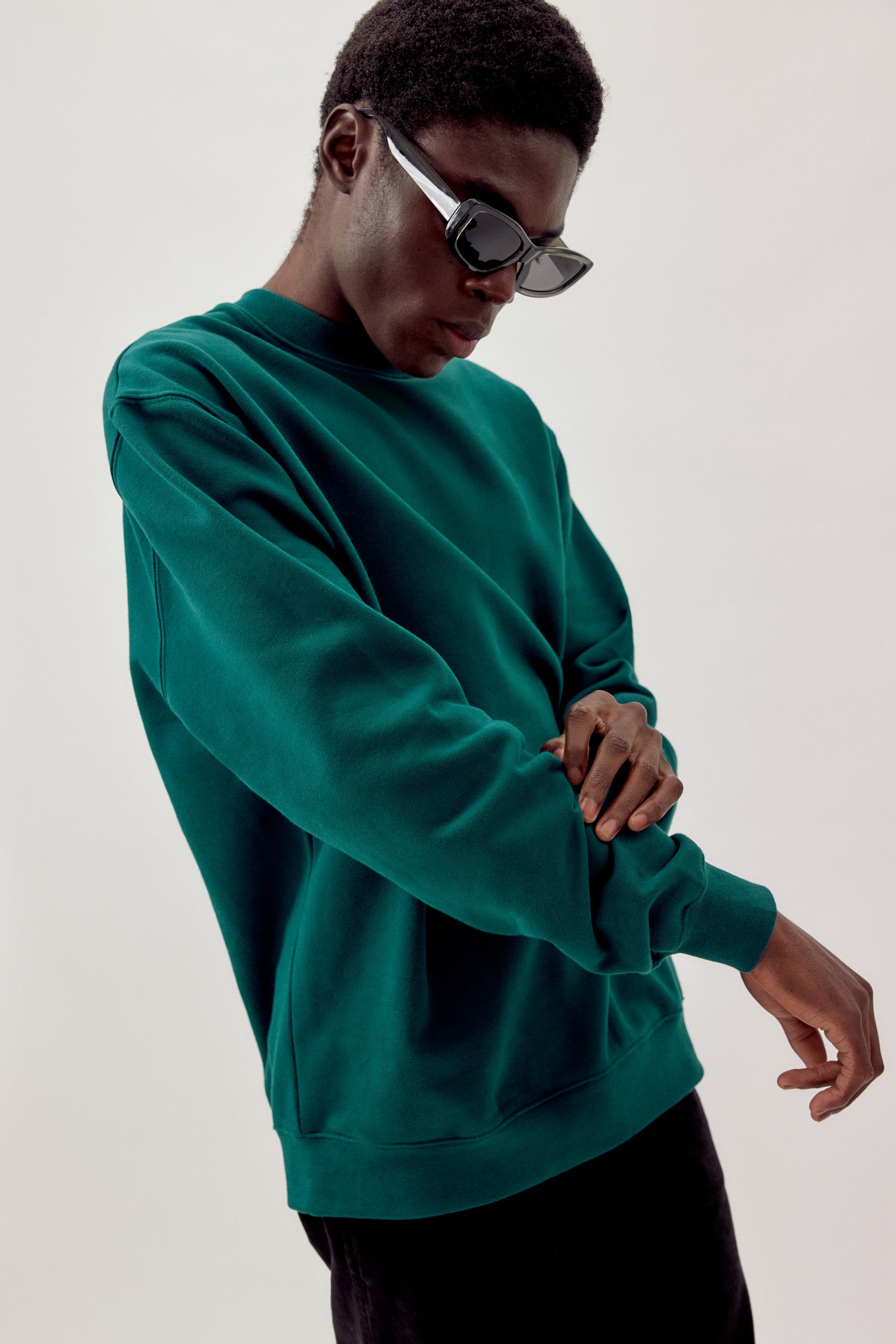 Chris Organic Cotton Sweatshirt Jungle