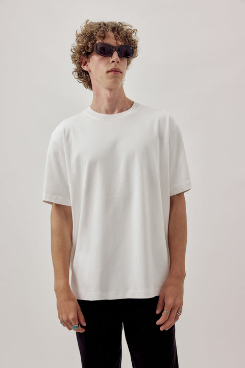 Feli Organic Cotton Heavyweight T-Shirt White