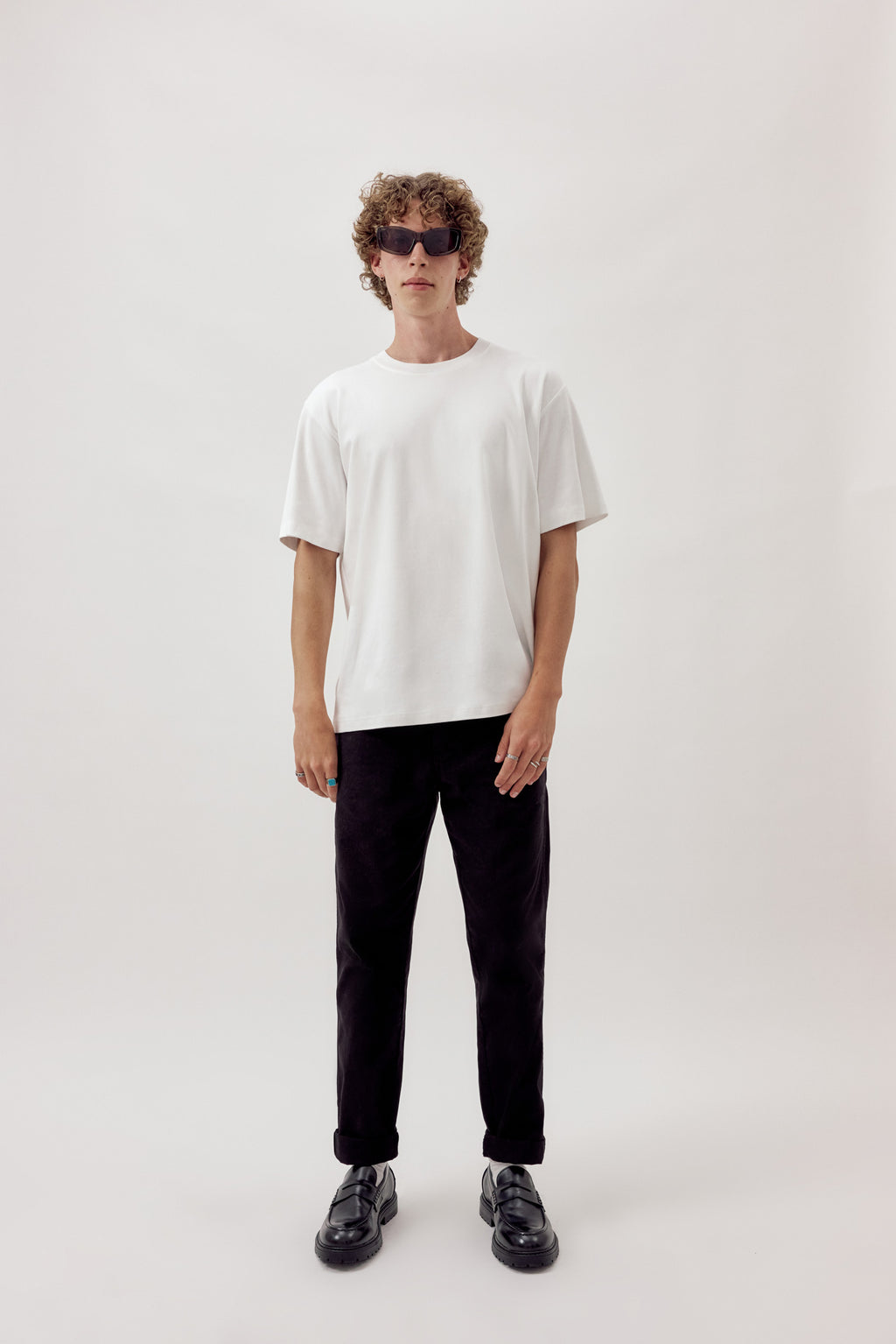 Feli Organic Cotton Heavyweight T-Shirt White