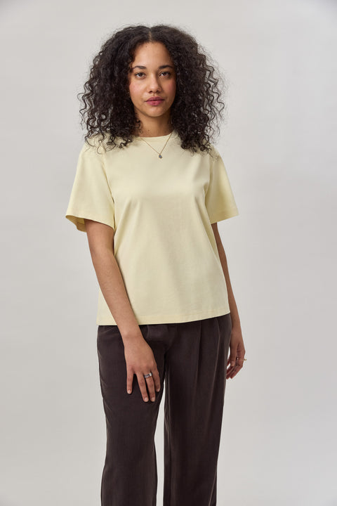 Basic Heavyweight T-Shirt Vanilla