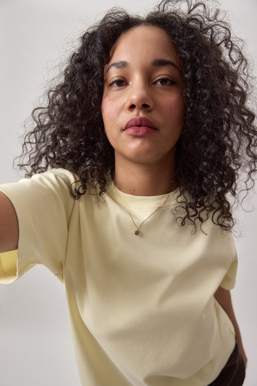 Basic Heavyweight T-Shirt Vanilla