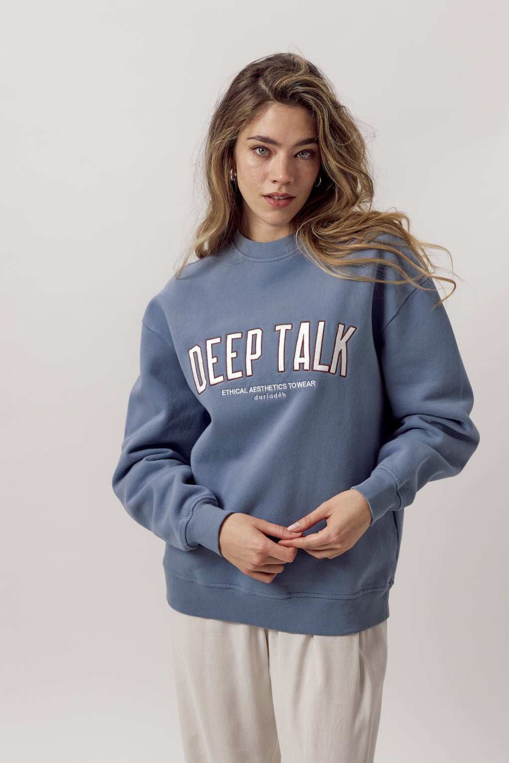 Ami Sweatshirt Slate Blue