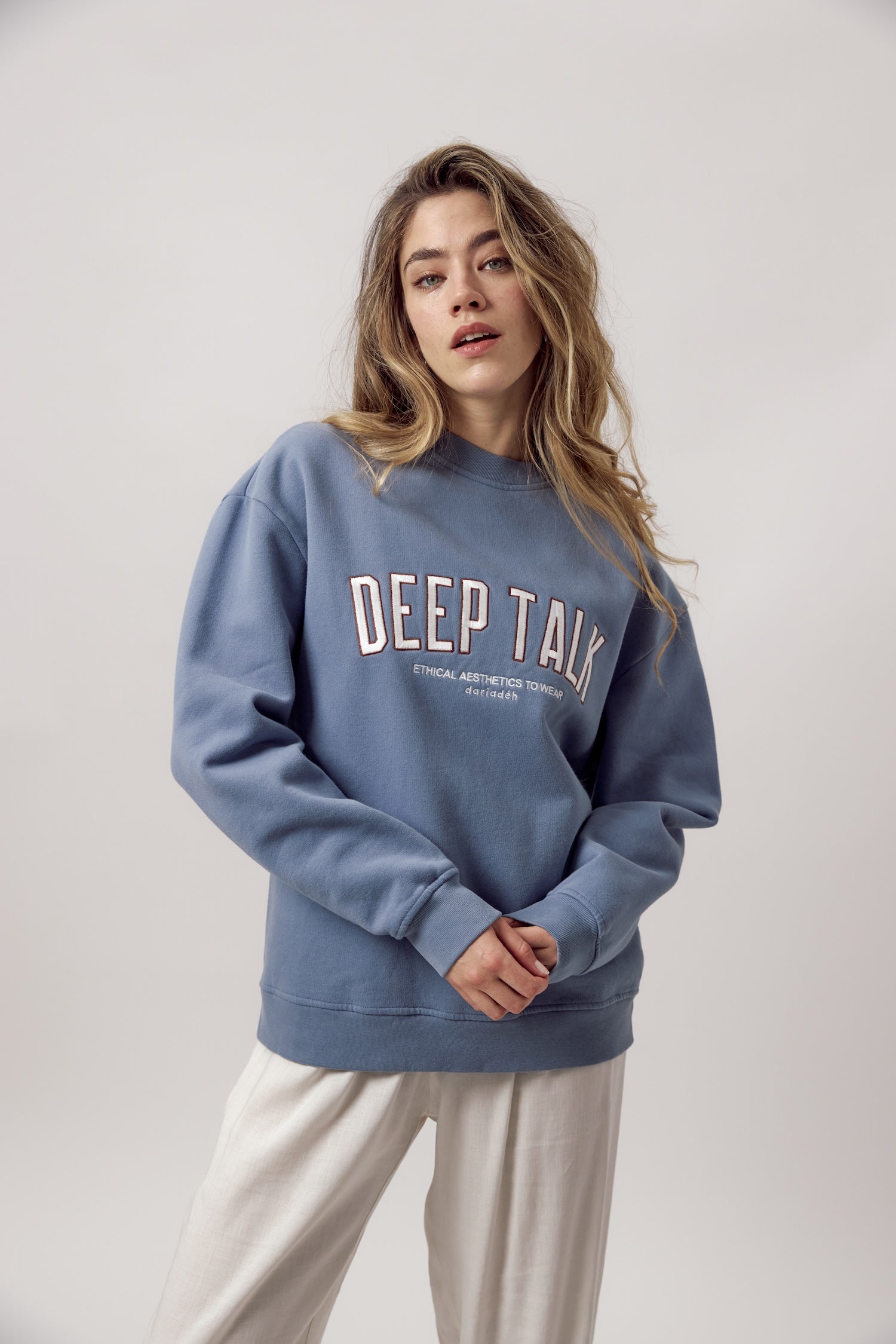 Ami Sweatshirt Slate Blue