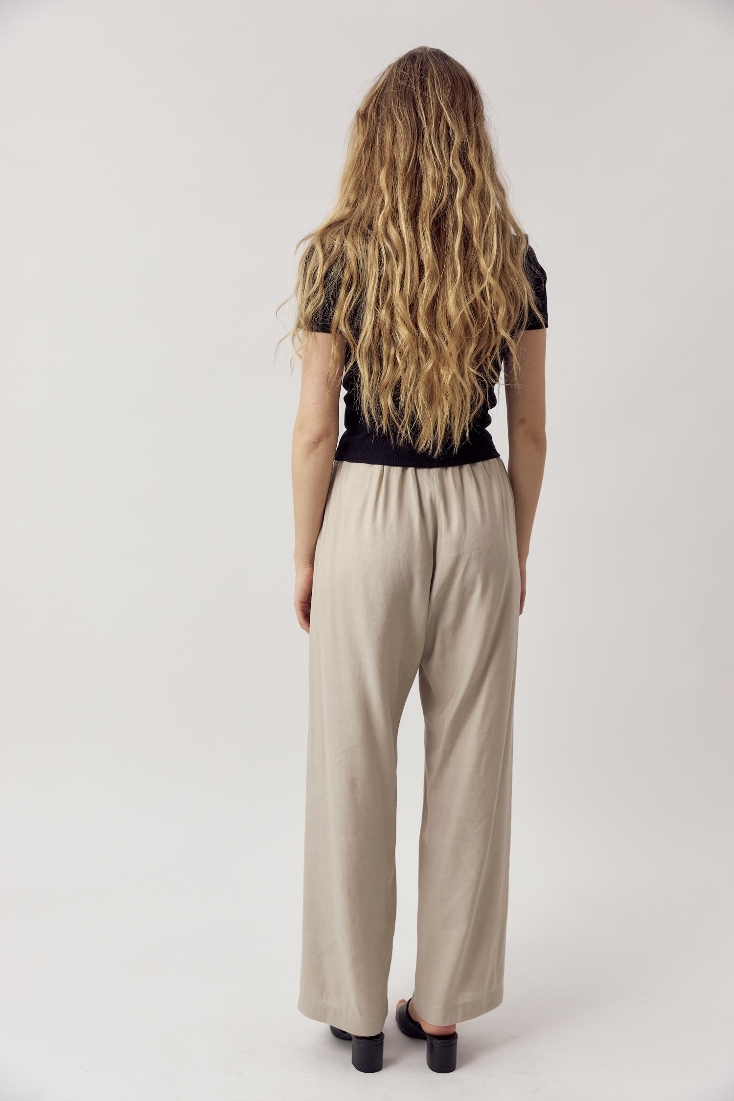 Ella Linen Pants Sand