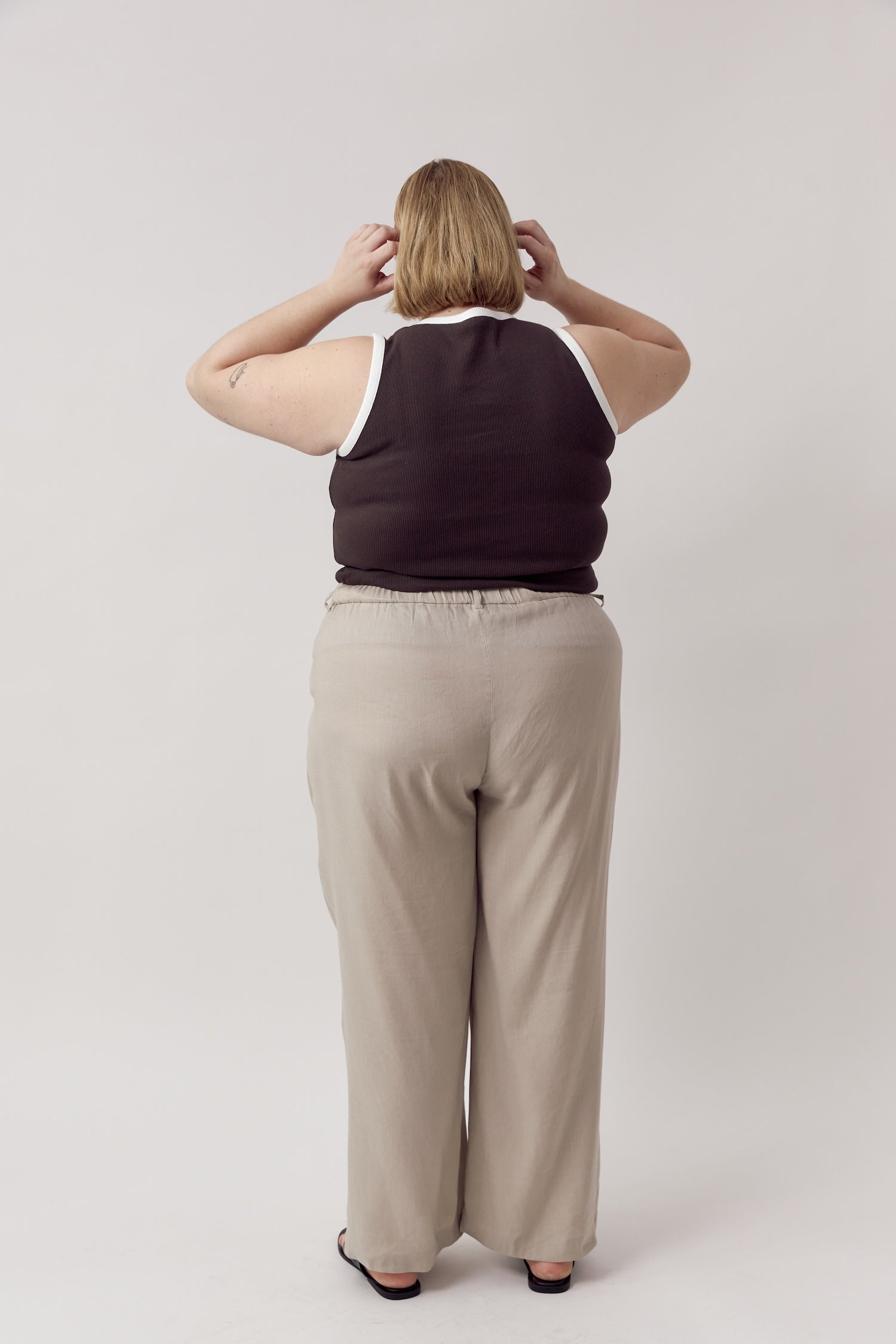 Larry Linen Pants Sand