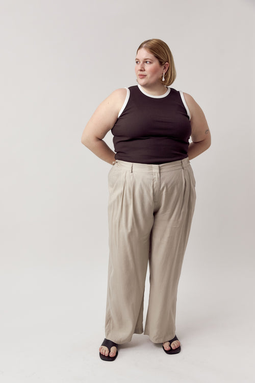 Alex Tank Top Cocoa