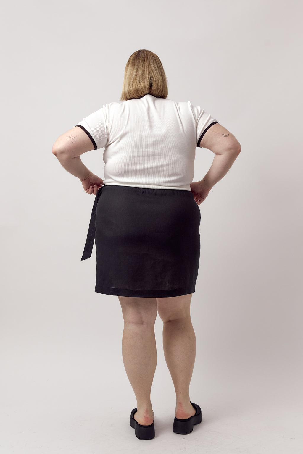 Stella Wrap Skirt Black