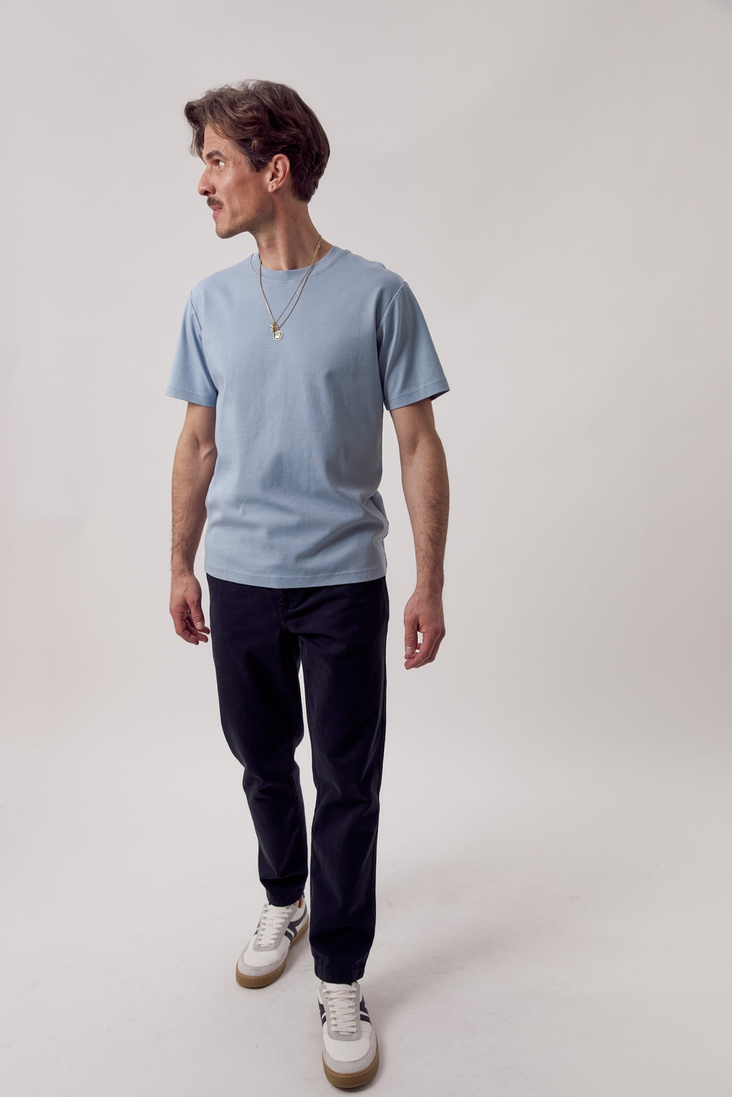 Arman Organic Cotton Pants Dark Blue