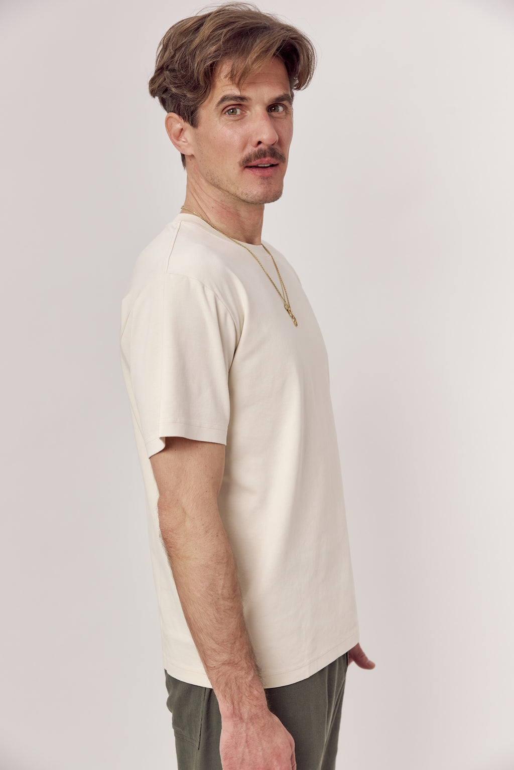 Feli Organic Cotton Heavyweight T-Shirt Seashell