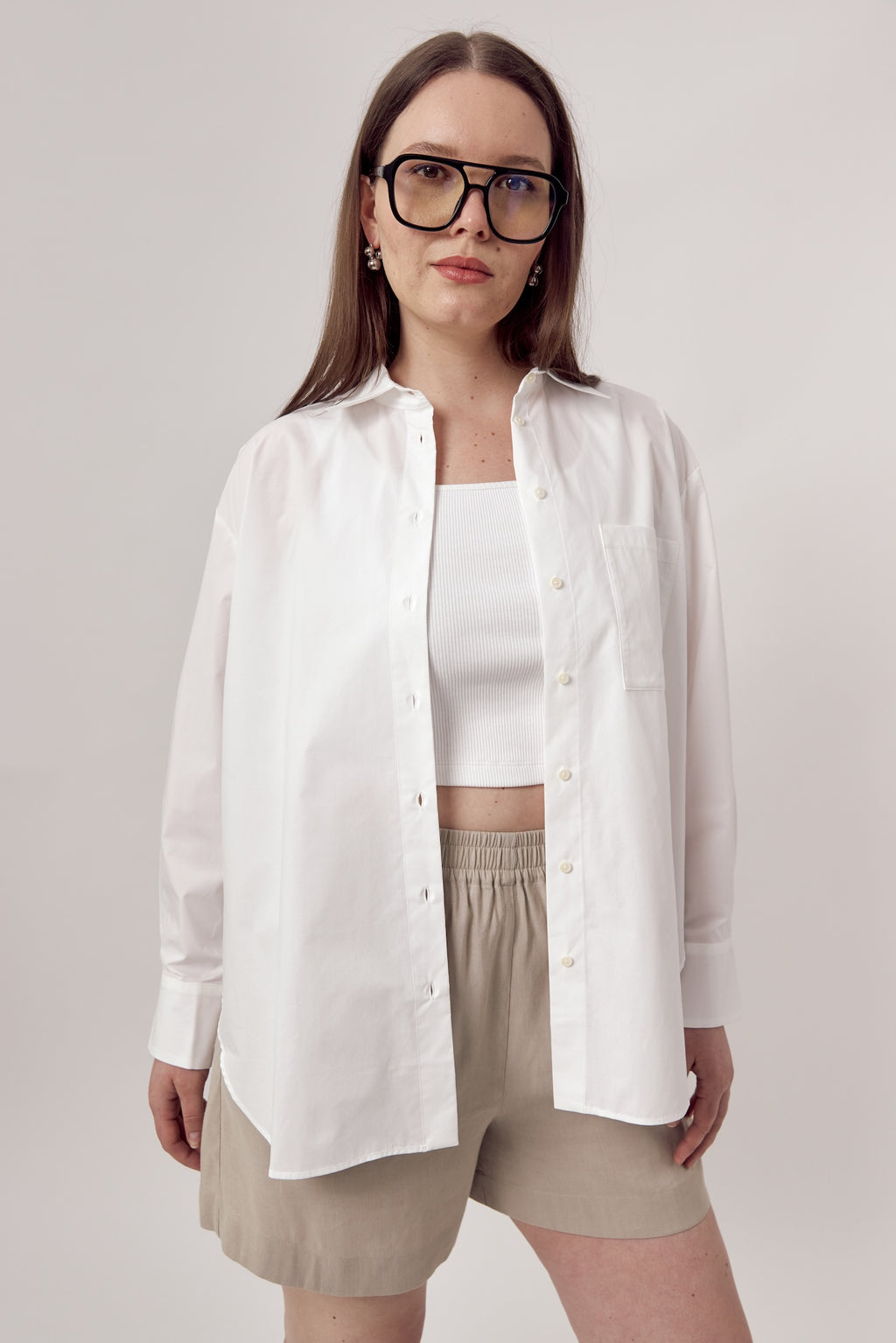 Oxana Shirt White