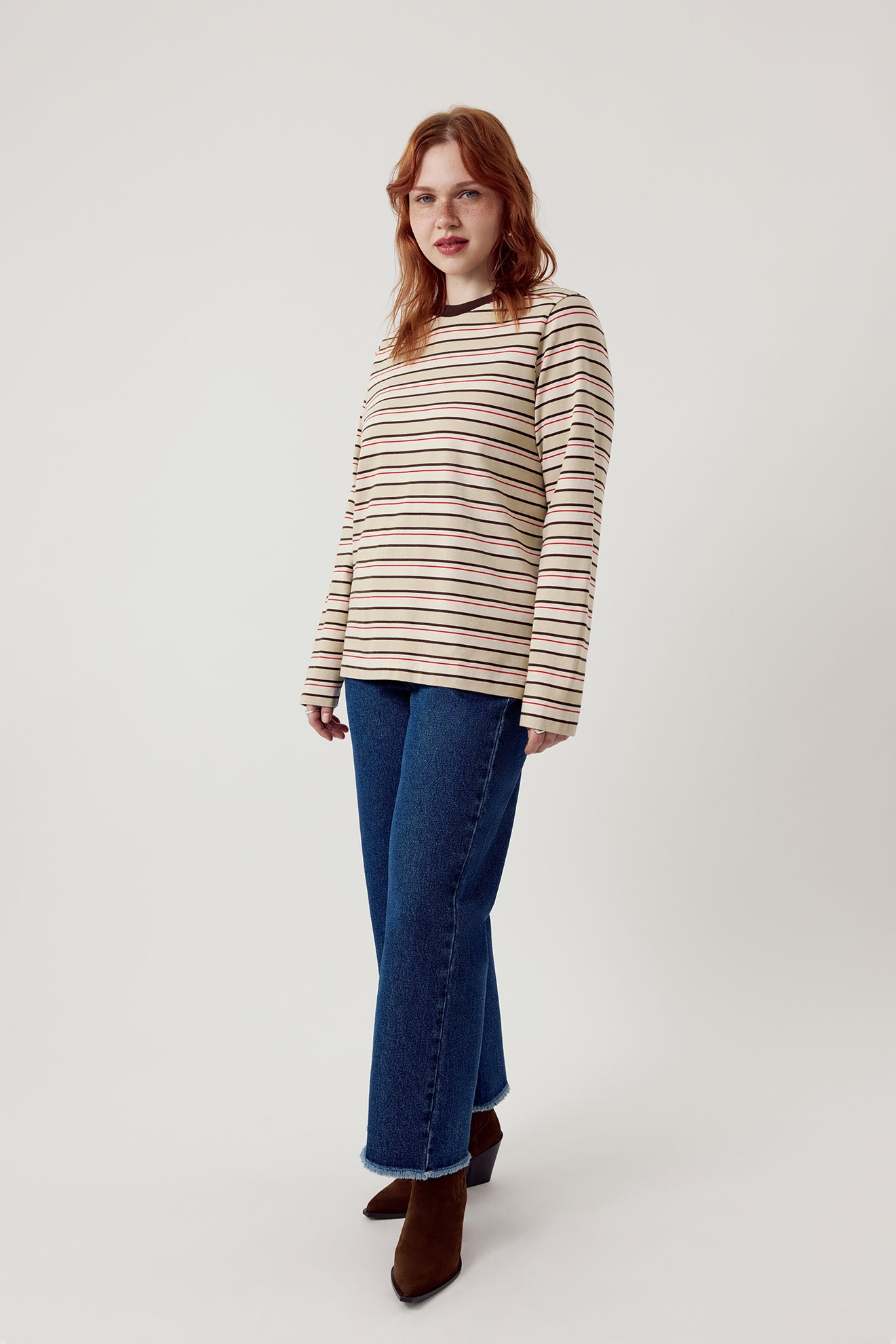 Rana Striped Longsleeve Striped Chai
