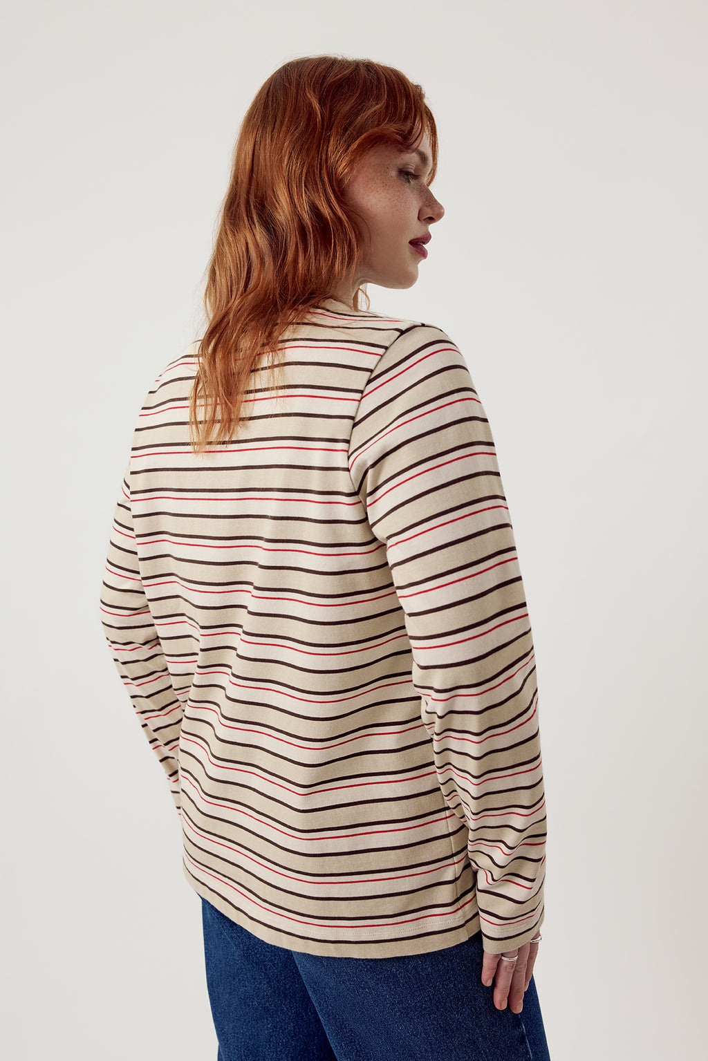 Rana Striped Longsleeve Striped Chai