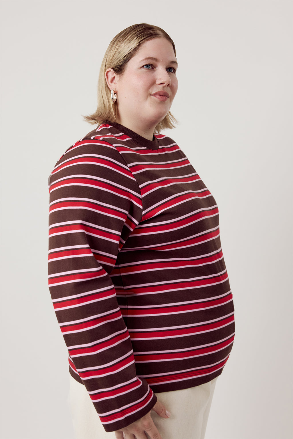 Rana Striped Longsleeve Striped Cake