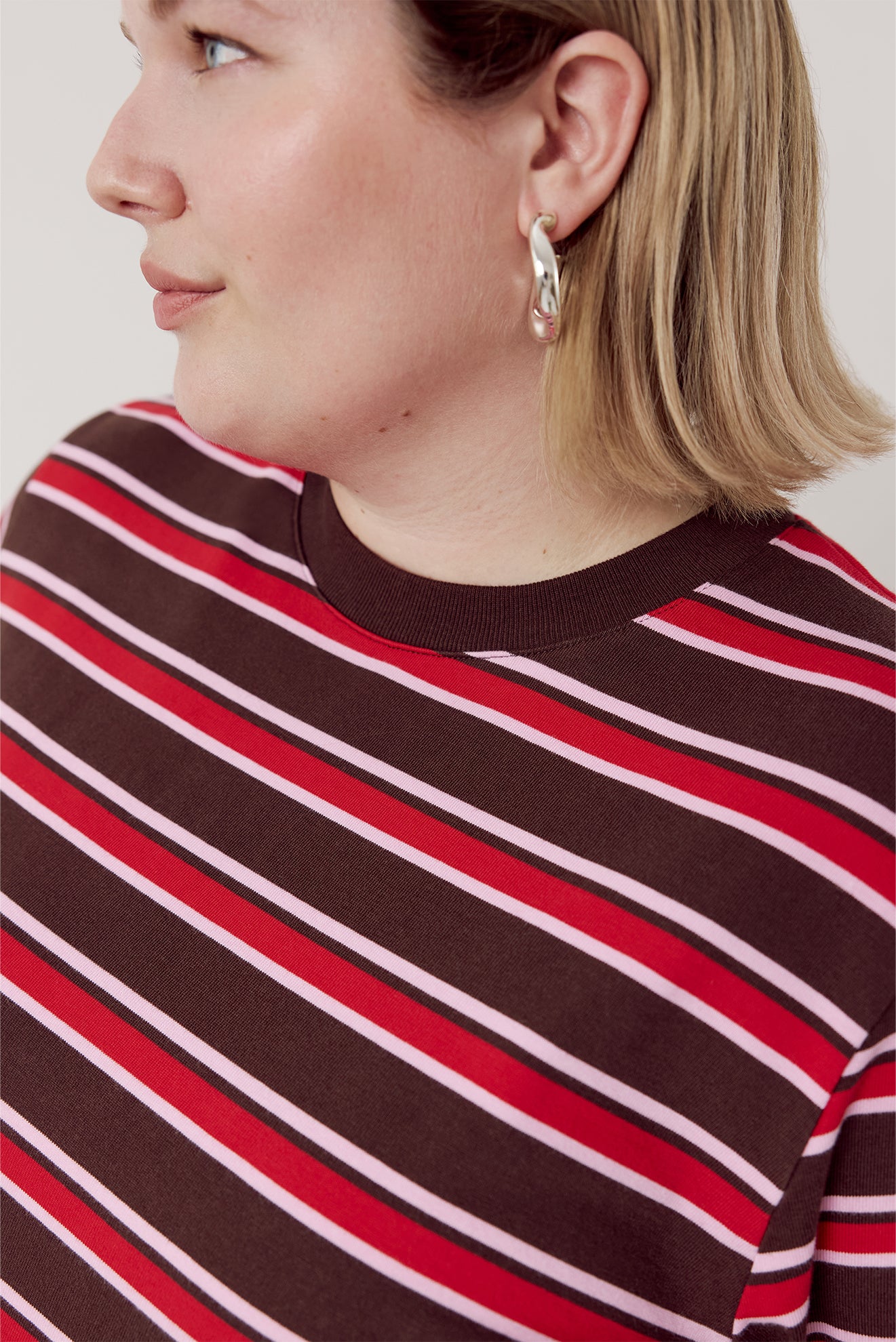 Rana Striped Longsleeve Striped Cake