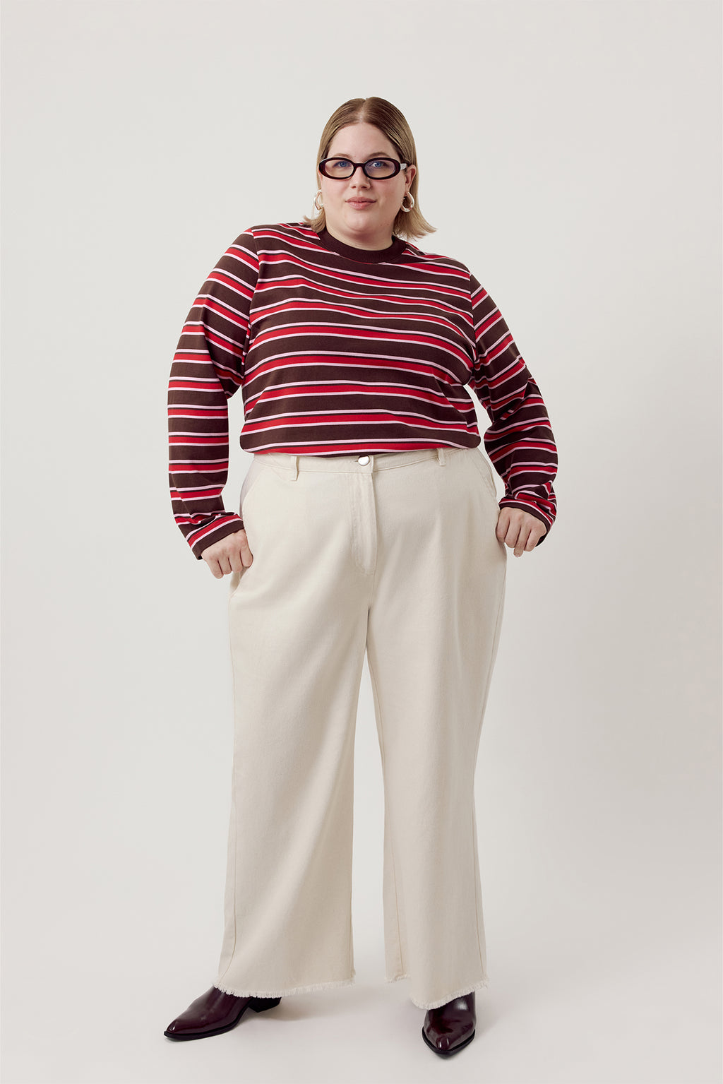 Rana Striped Longsleeve Striped Cake