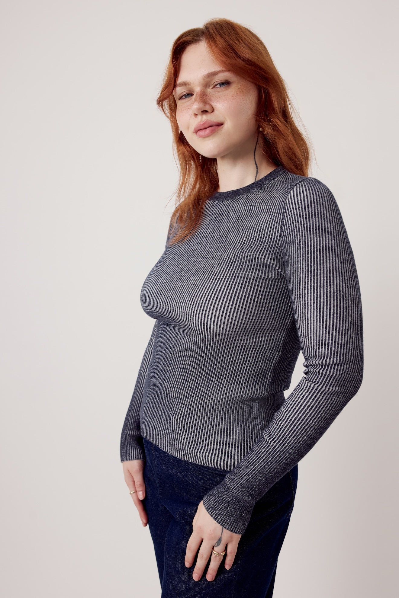 Jules Organic Cotton Longsleeve Smoke