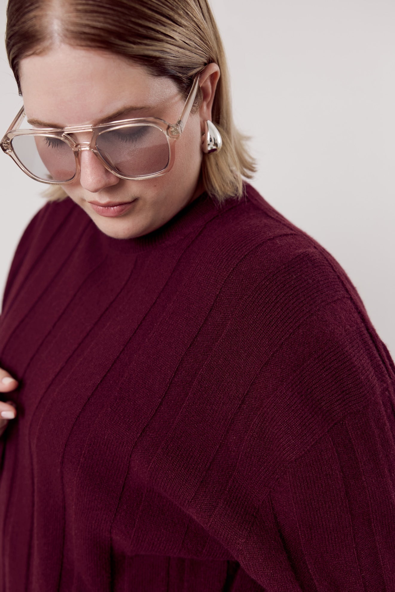 Nadine Recycled Wool Jumper Amarena