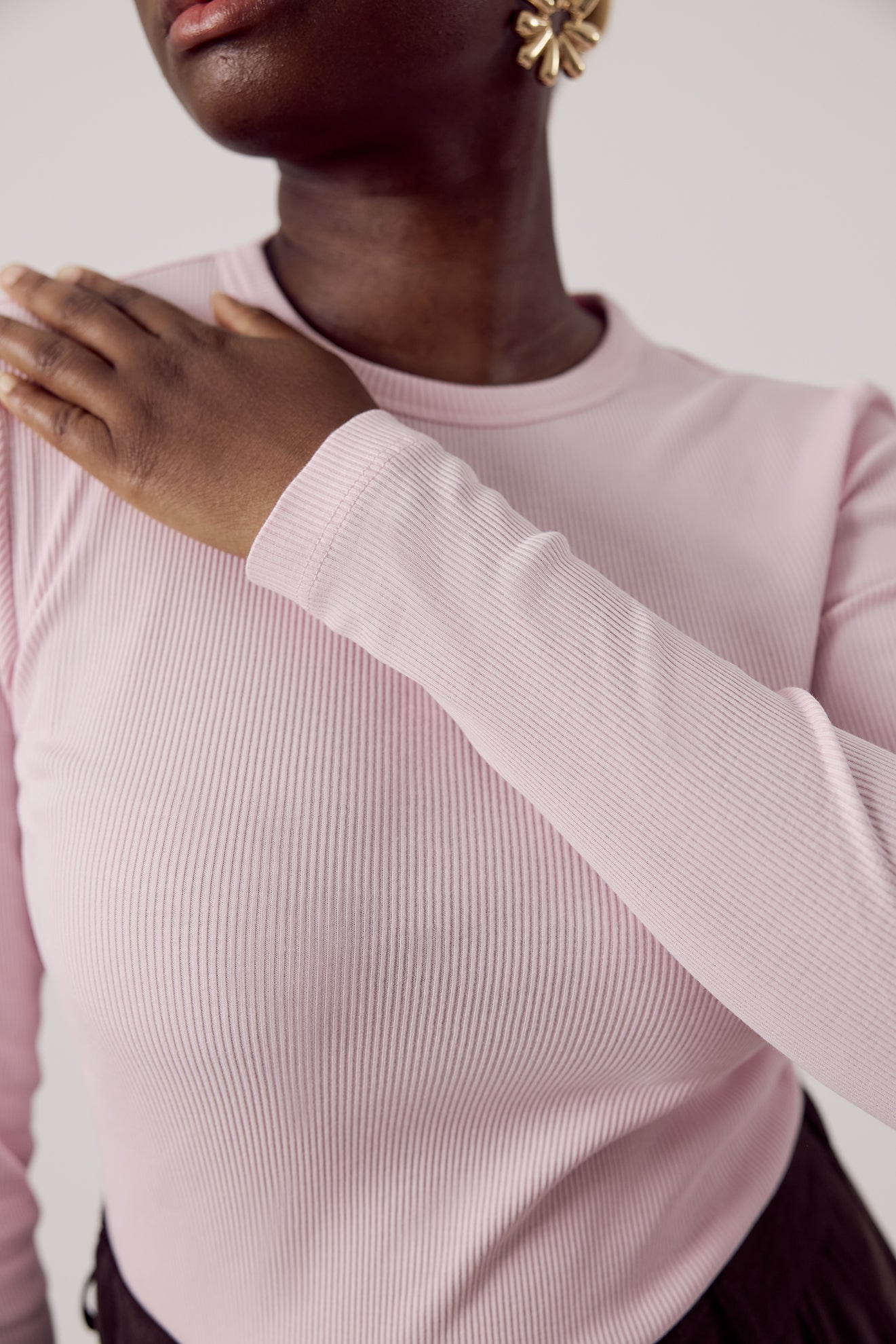 Leonie Rib Longsleeve Candy