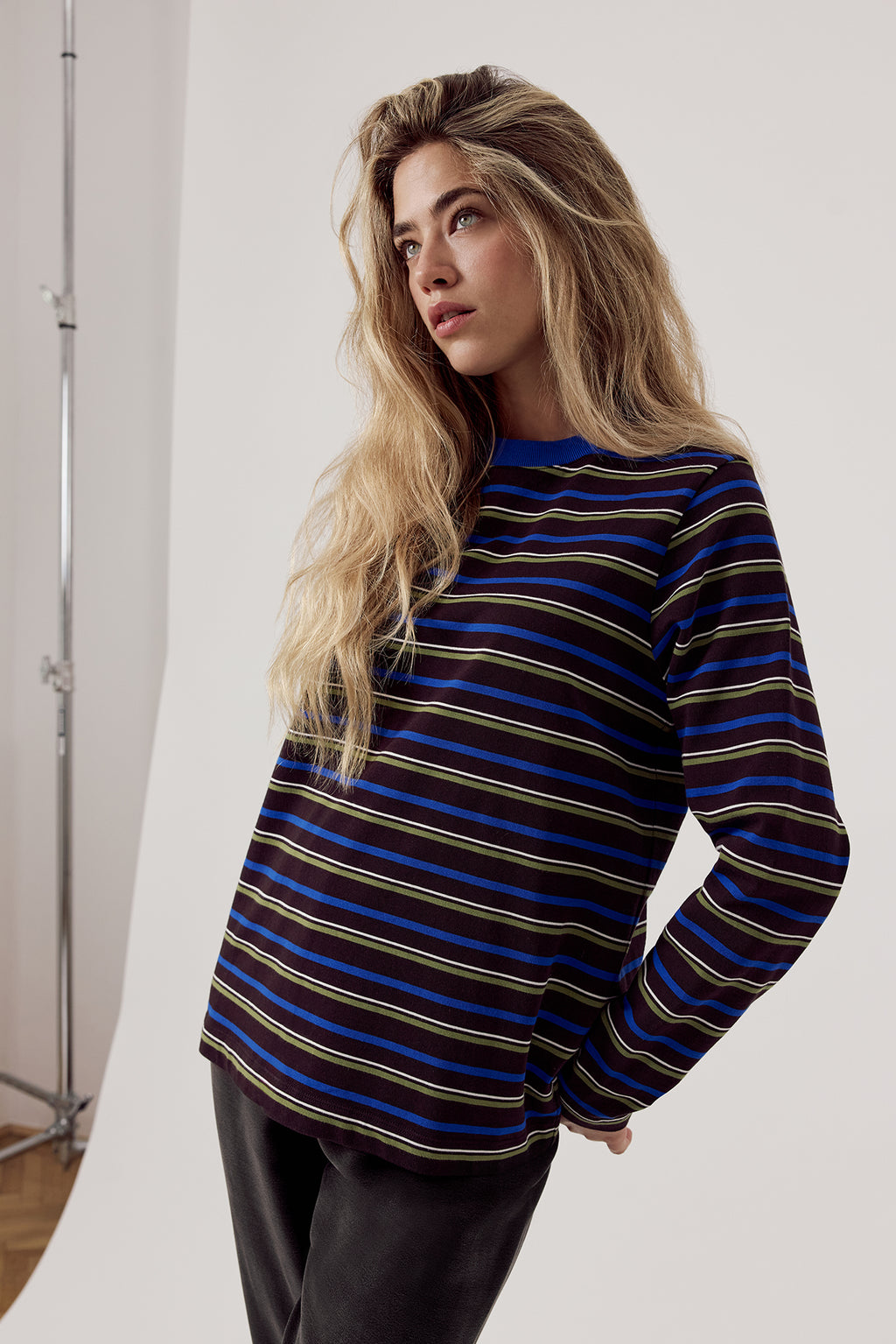 Rana Striped Longsleeve Striped Night