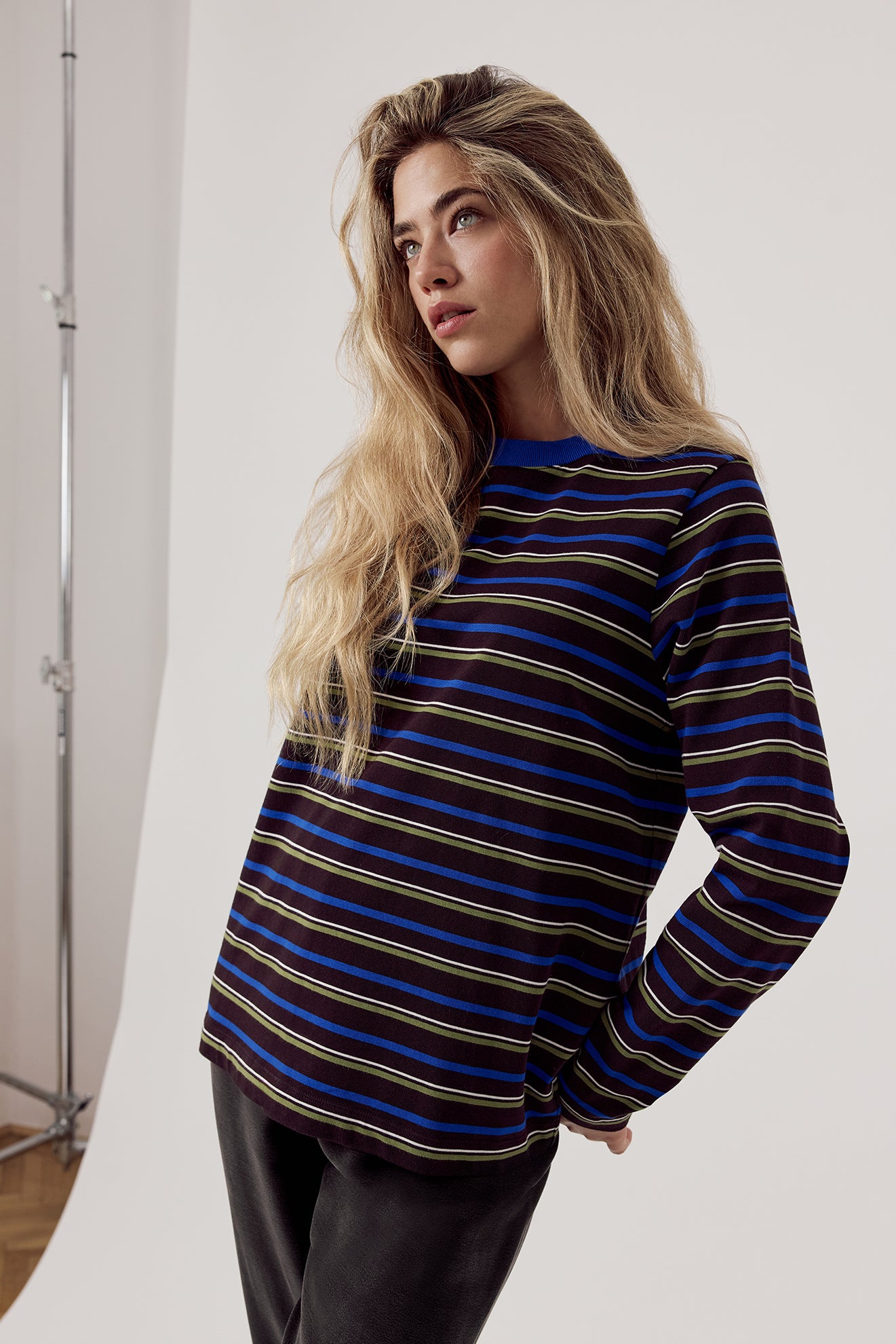 Rana Striped Longsleeve Striped Night