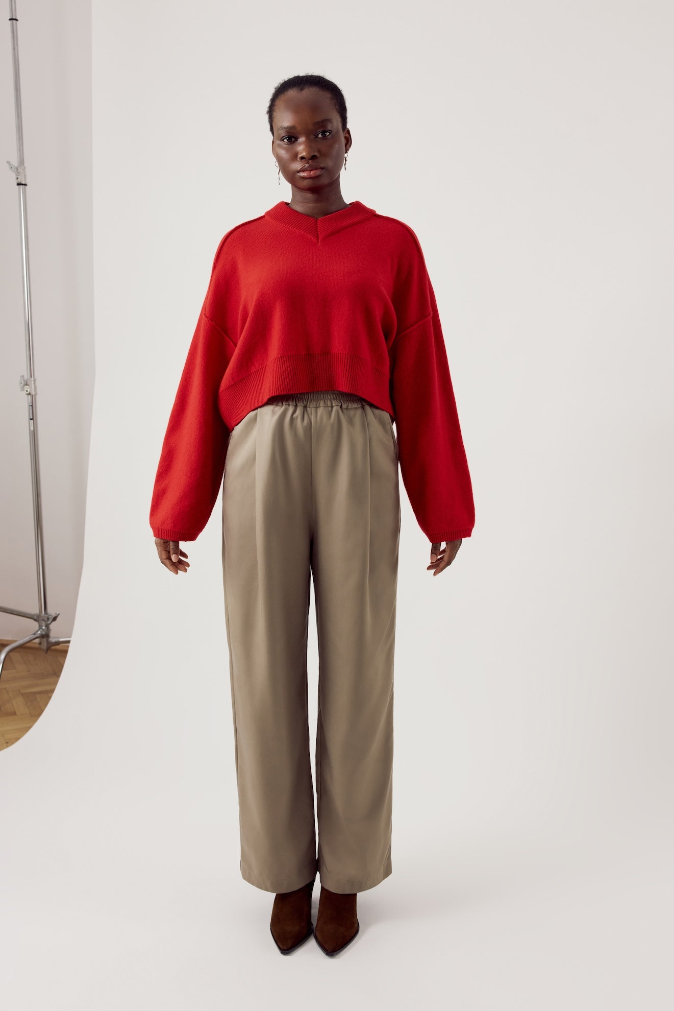 Eli Tailored Pants Clay