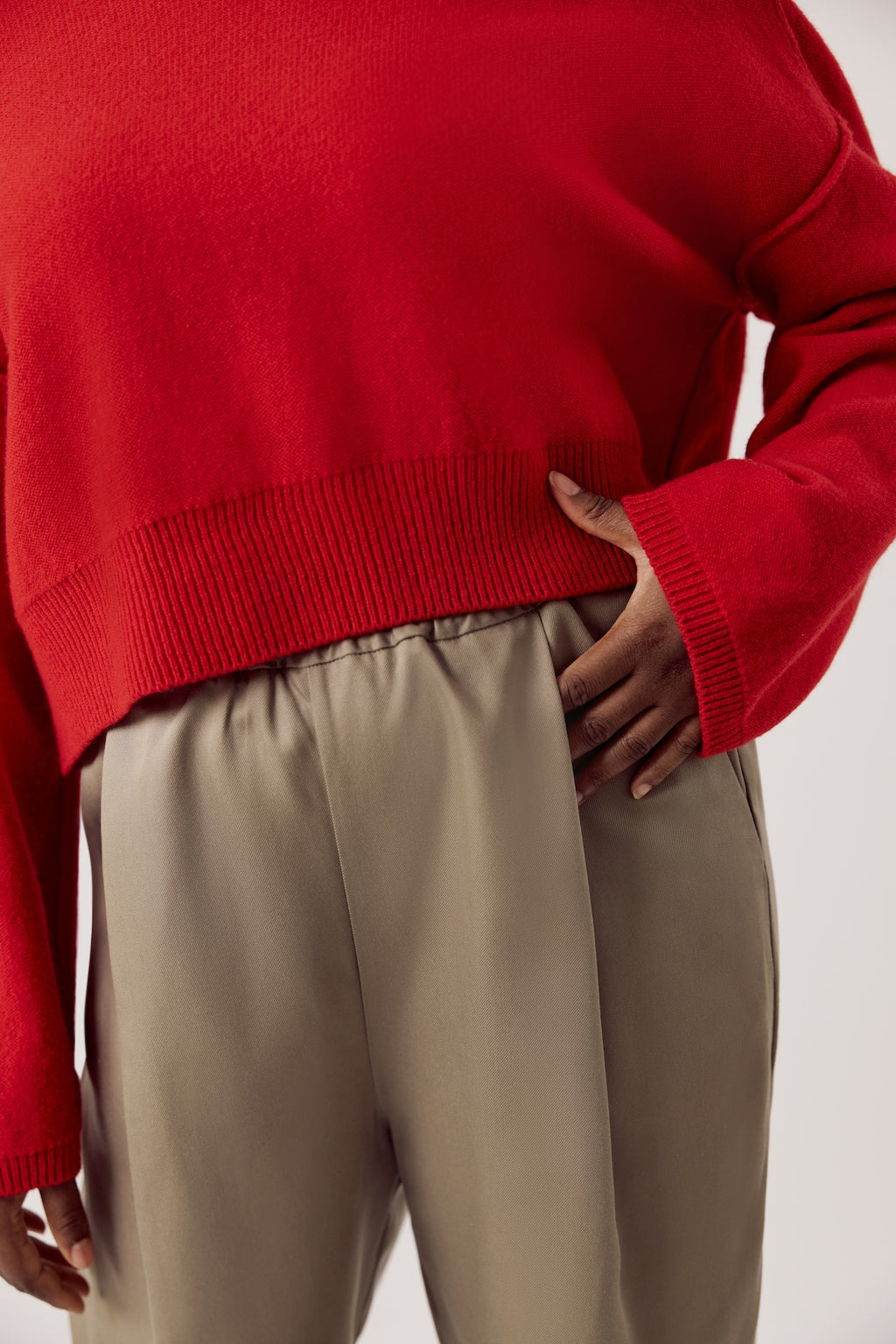 Eli Tailored Pants Clay