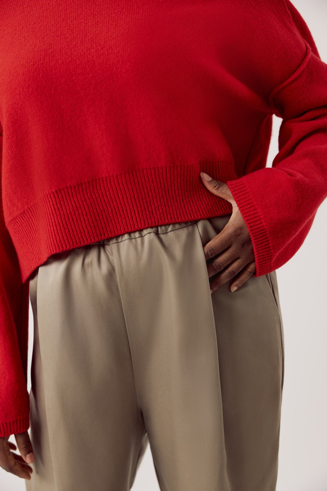 Eli Tailored Pants Clay