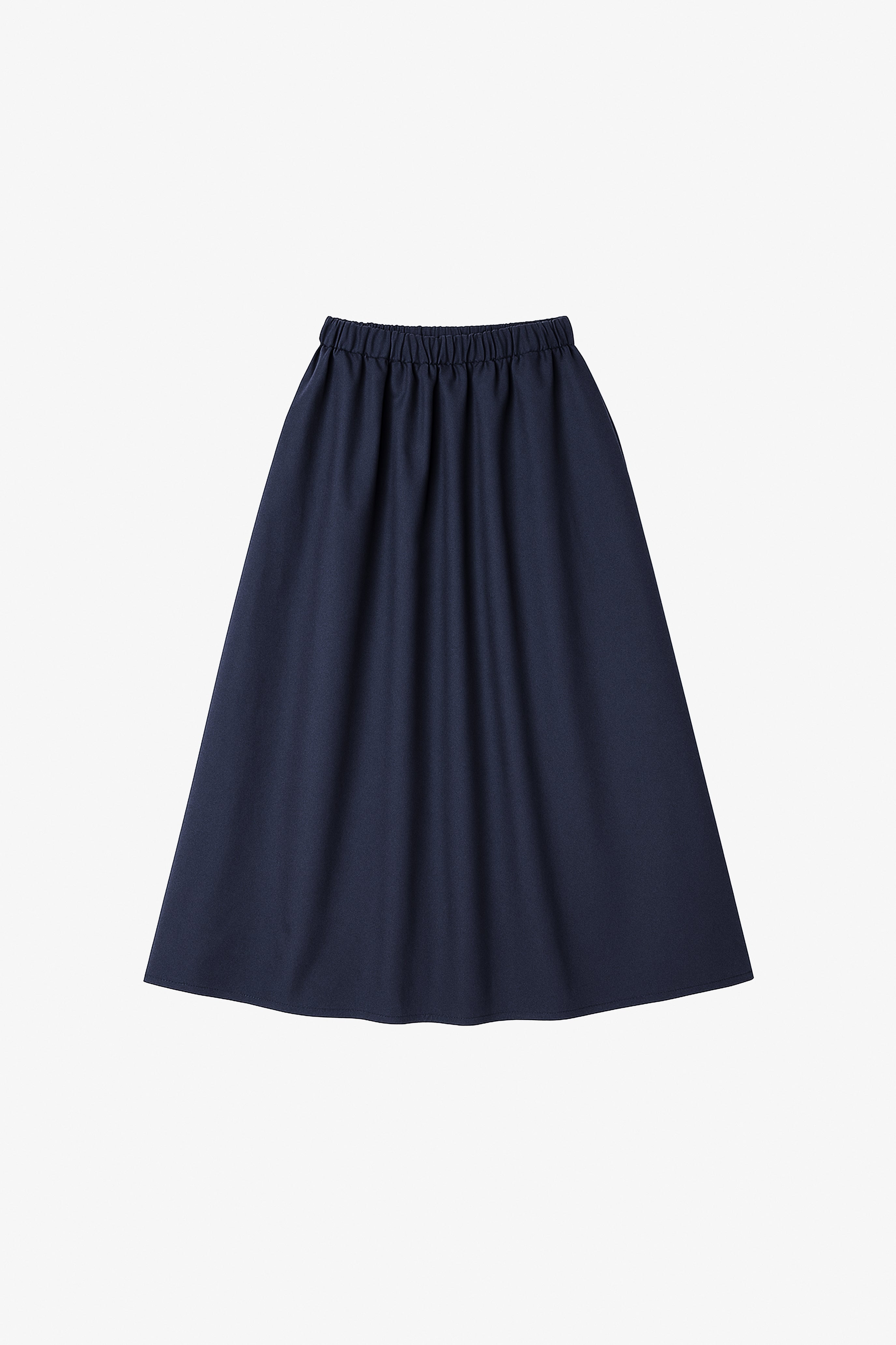 Chiara Organic Cotton Skirt Dark Navy