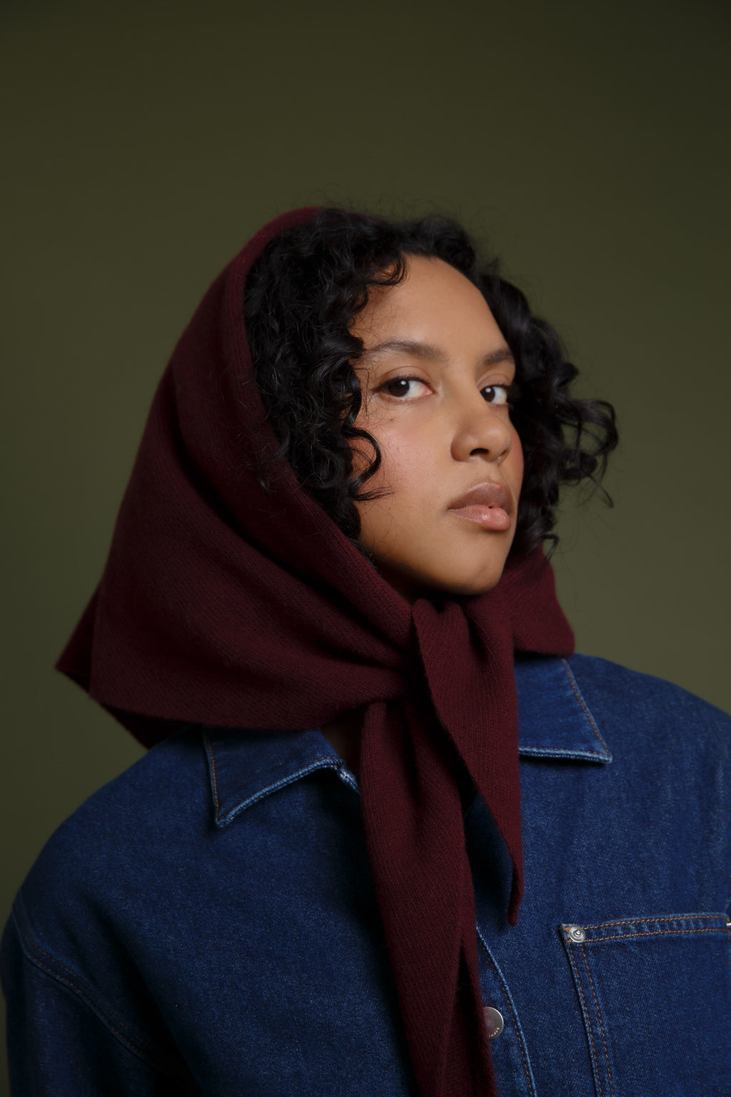 Gira Triangle Scarf Large Amarena
