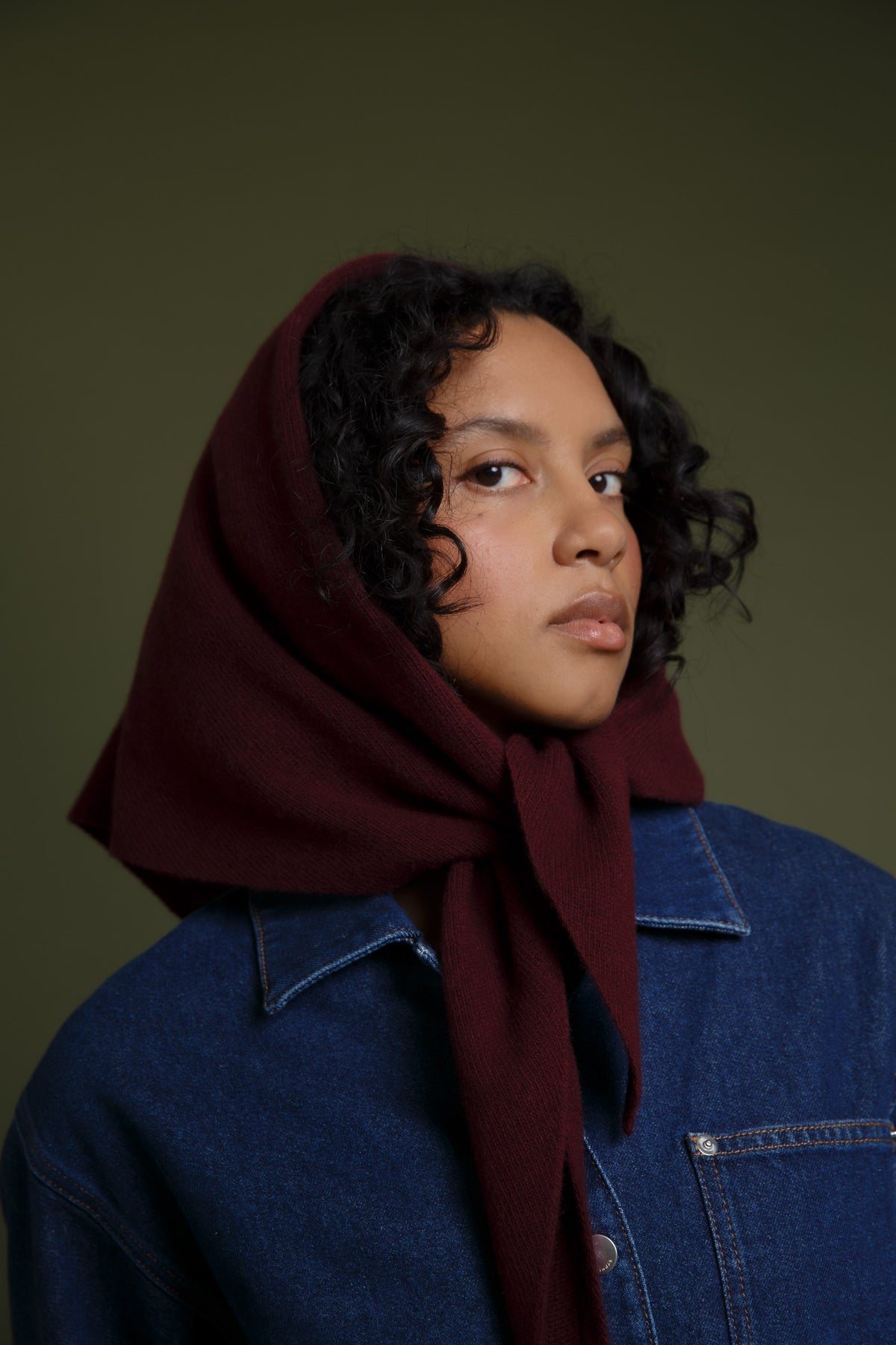 Gira Triangle Scarf Large Amarena