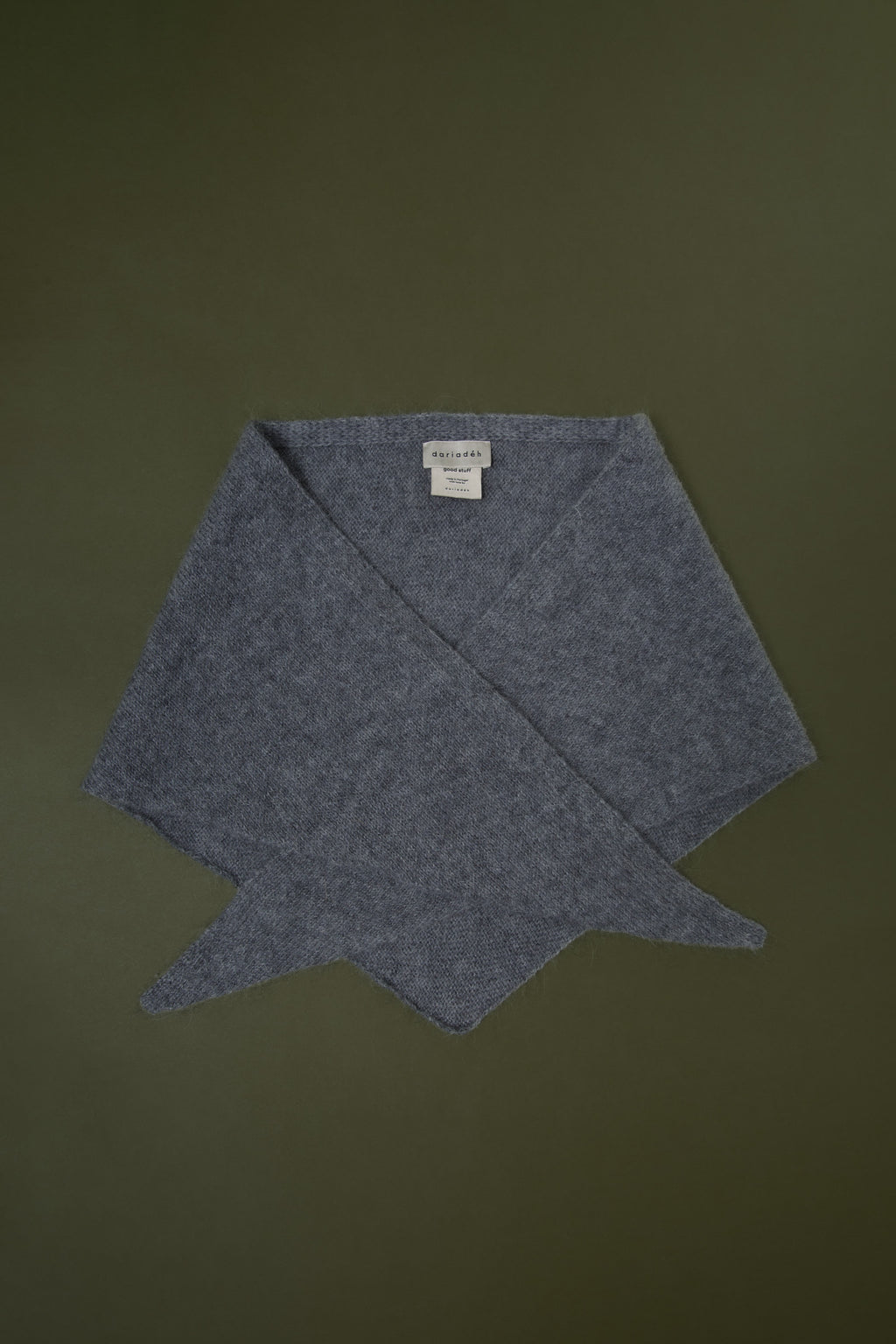 Gira Triangle Scarf Large Grey