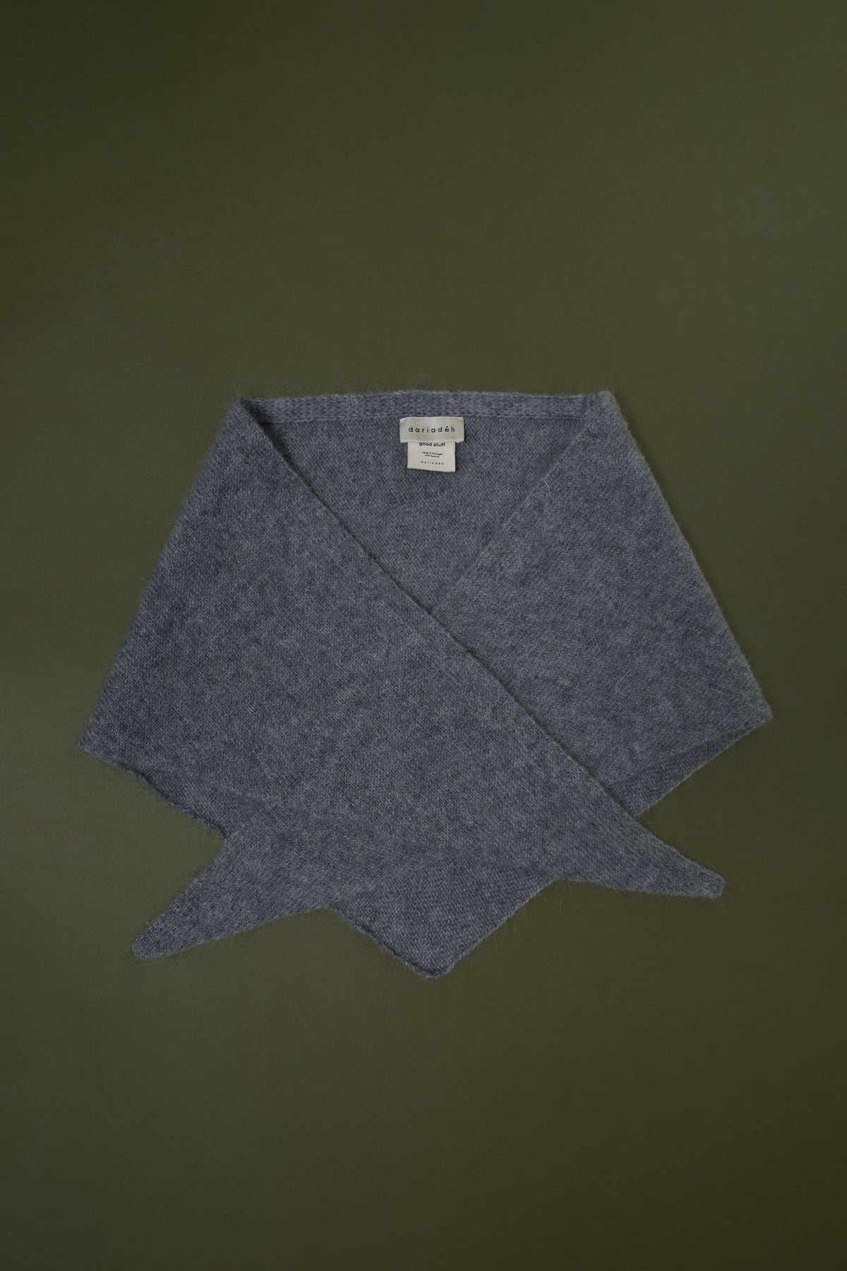 Gira Triangle Scarf Large Grey