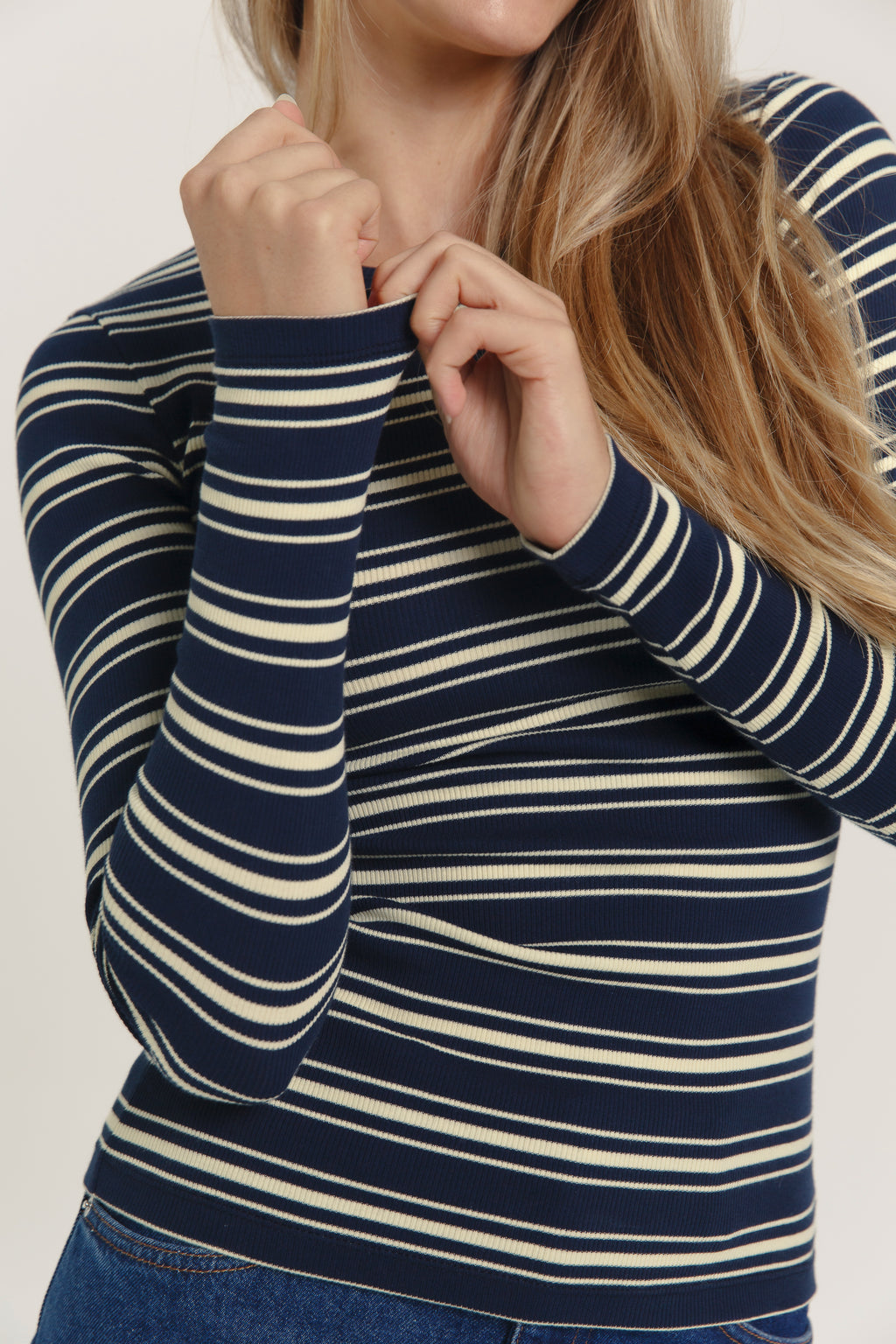 Malak Organic Cotton Longsleeve Butter Navy