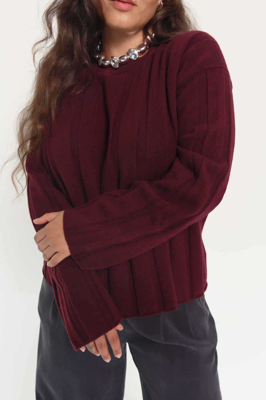 Nadine Recycled Wool Jumper Amarena