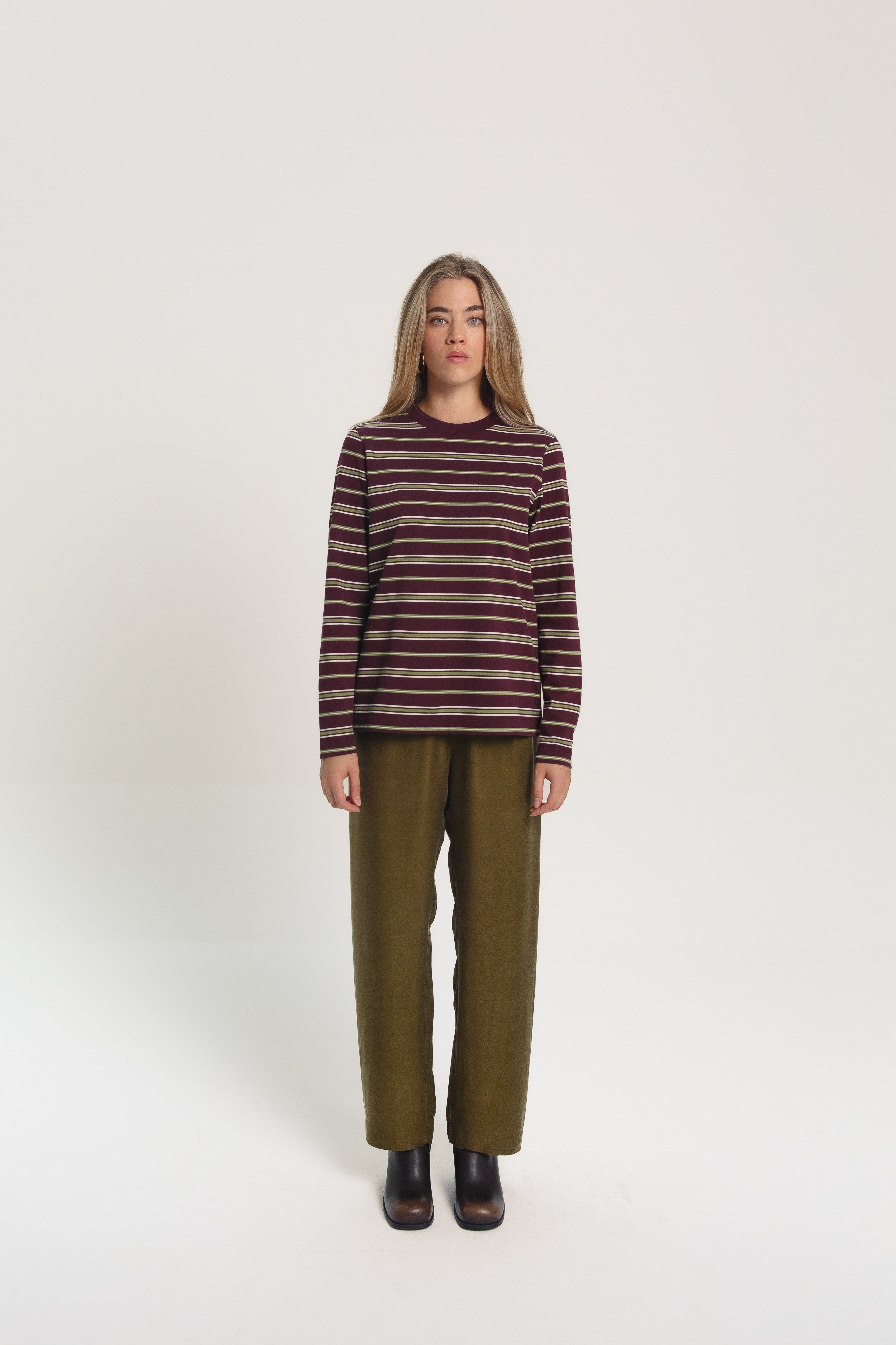 Rana Striped Longsleeve Striped Vinyl