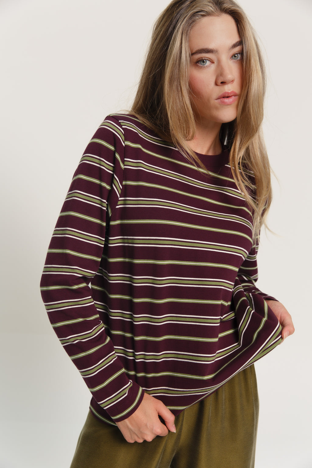 Rana Striped Longsleeve Striped Vinyl