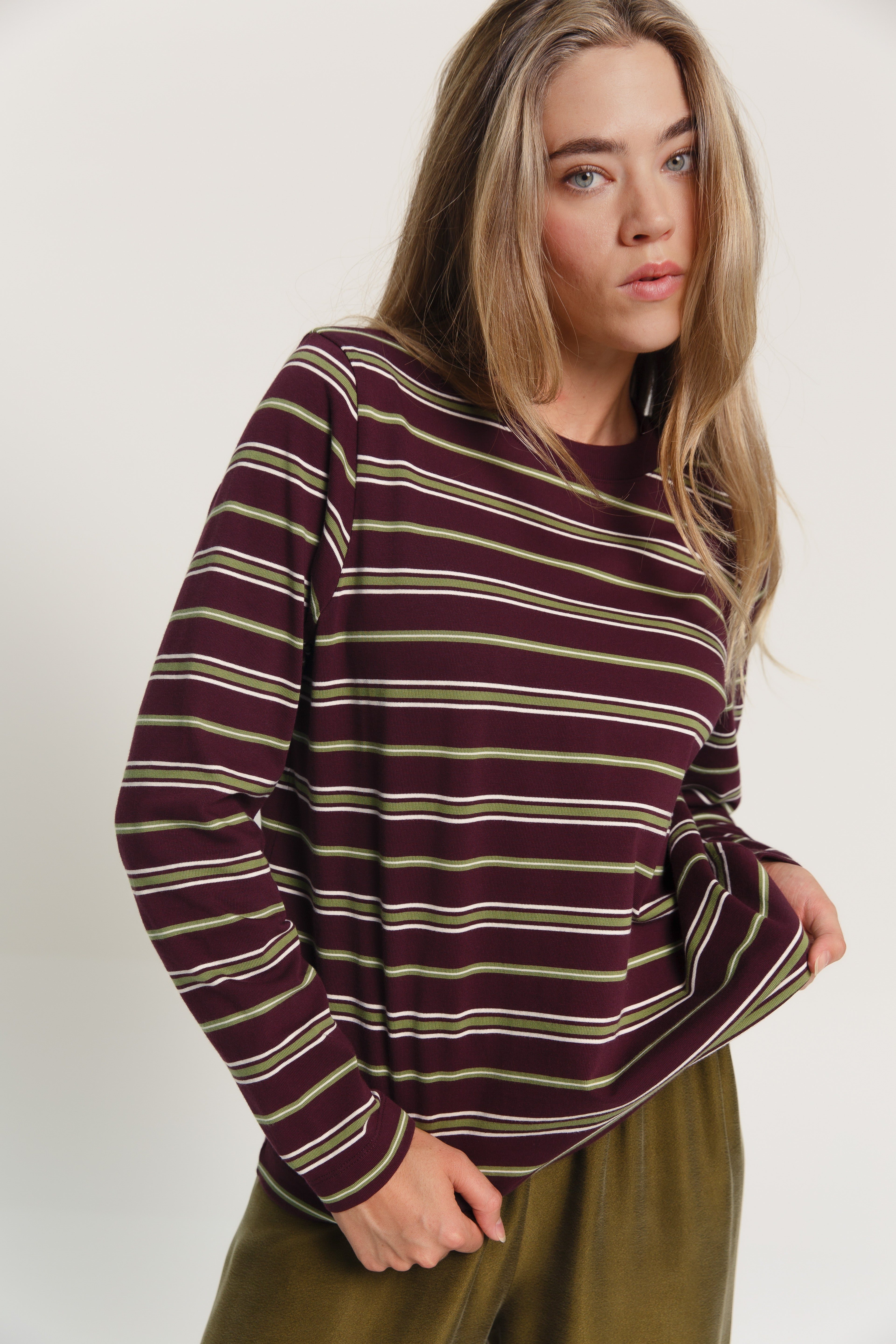 Rana Striped Longsleeve Striped Vinyl