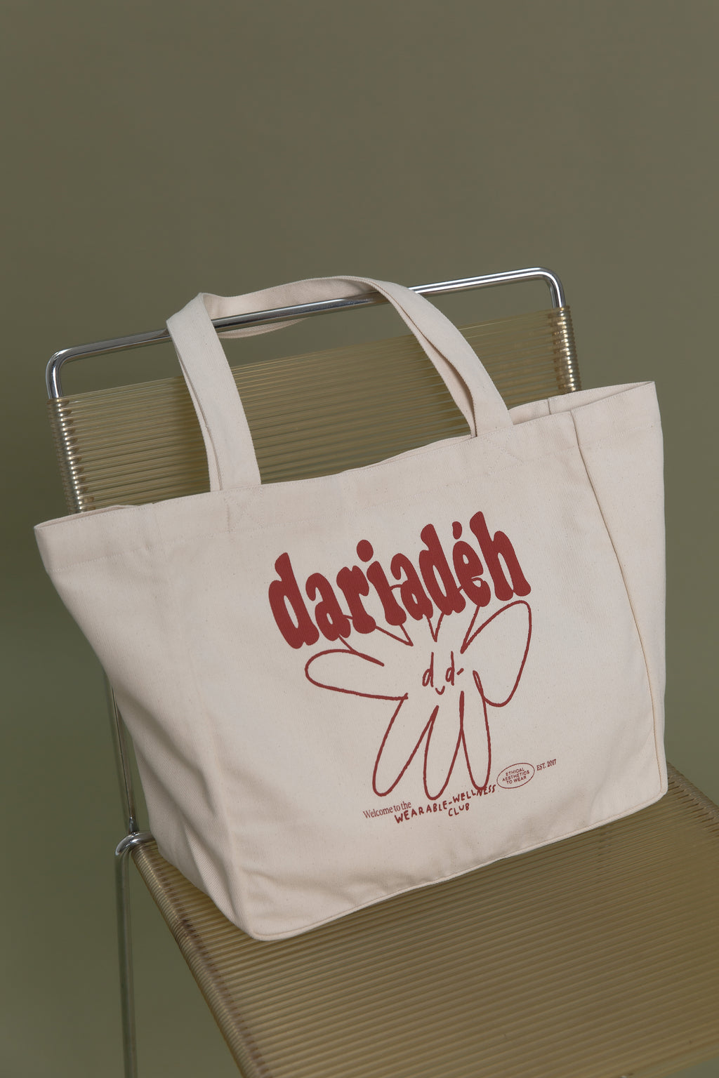 Signature Tote Bag Red