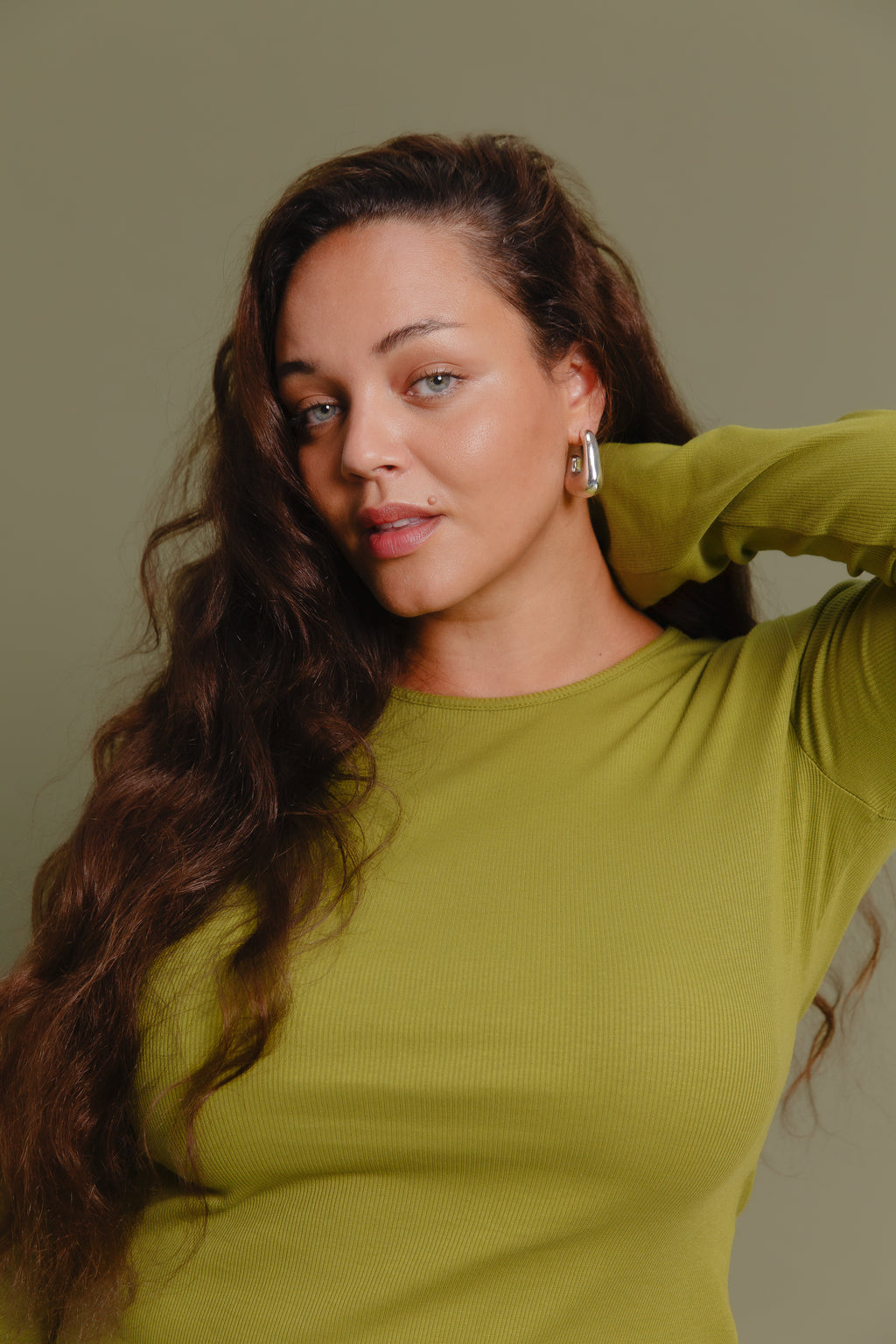 Malak Organic Cotton Longsleeve Pickle