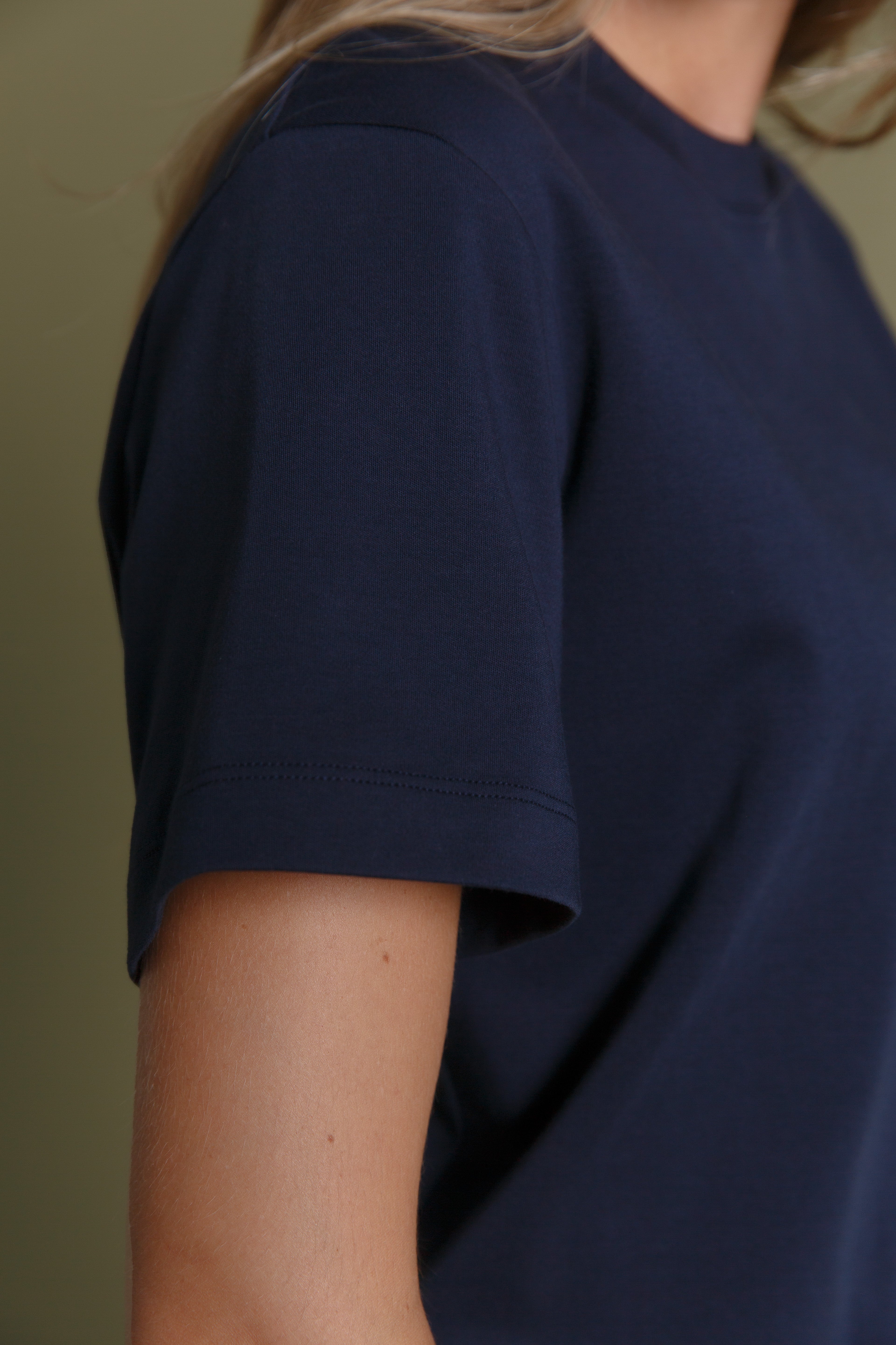 Basic Heavyweight T-Shirt Navy