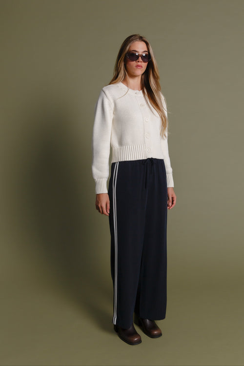 Villi Pants Cupro Dark Navy