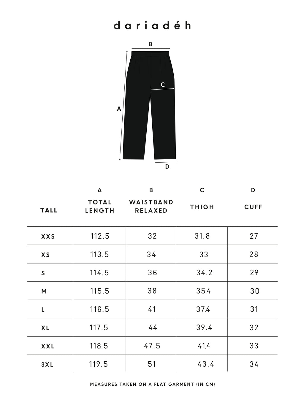 Larry Linen Pants Black