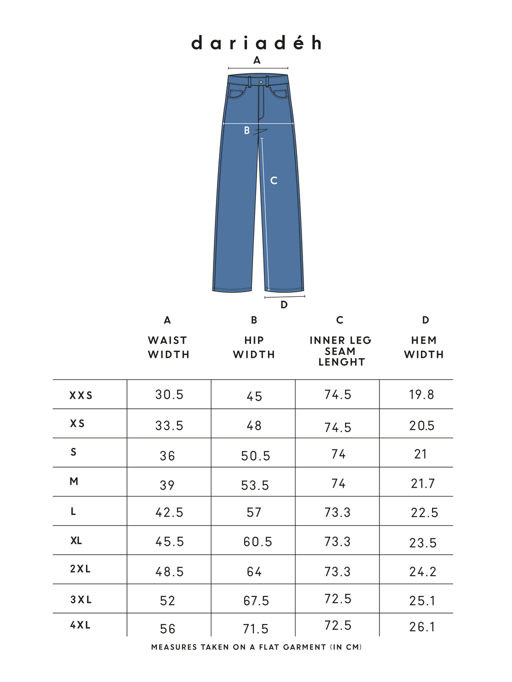 Basic Straight Leg Jeans Recycled Cotton